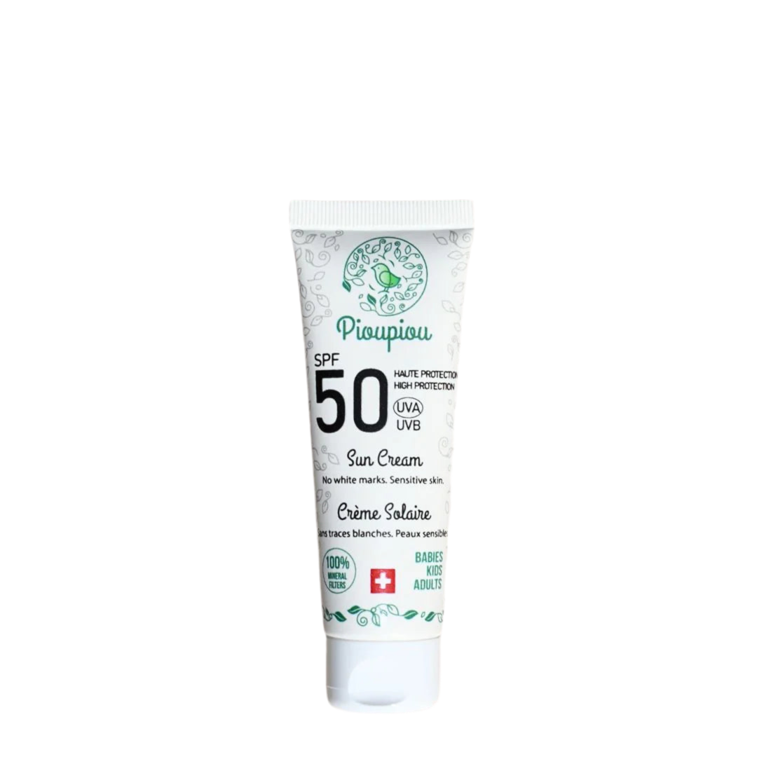 Crème solaire SPF 50 toute la famille