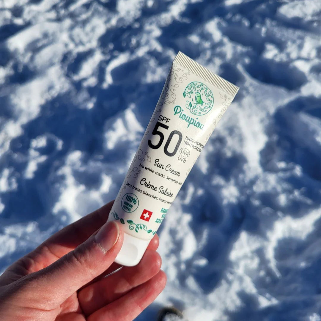 Crème solaire SPF 50 toute la famille