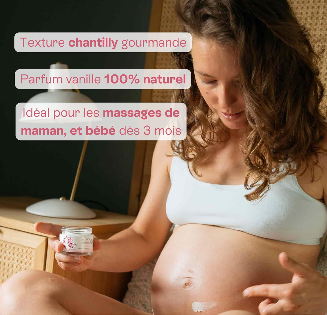 Crème massage « La confidente »